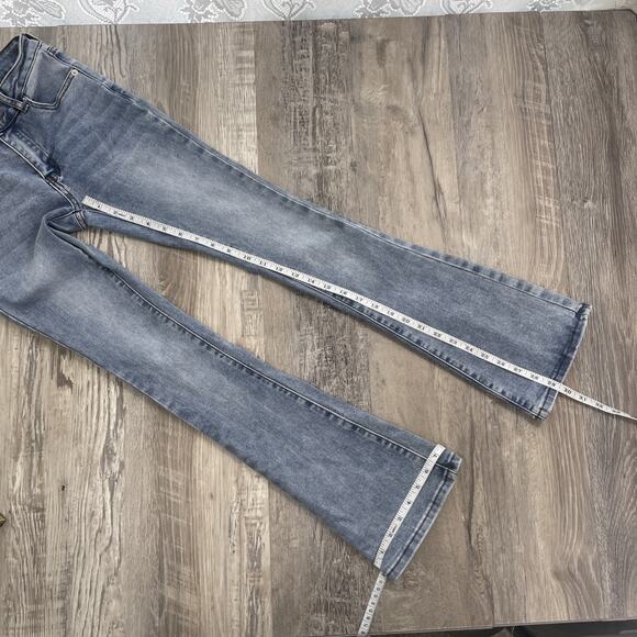Love Soho Jeans Flare Boot Light Blue Jeans Size 0 - Picture 4 of 13